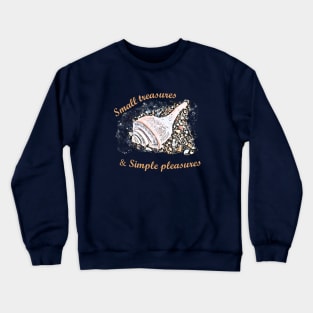 Lispe Small Treasures & Simple Pleasures Crewneck Sweatshirt